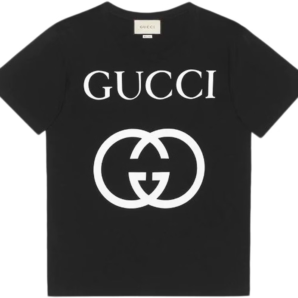 Authentic Men’s Gucci classic interlocking G T-Shirt
